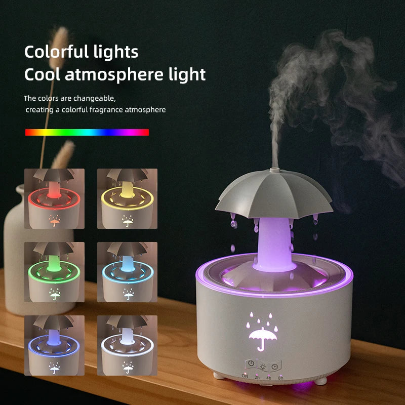 Cloud Rain Humidifier Raindrop