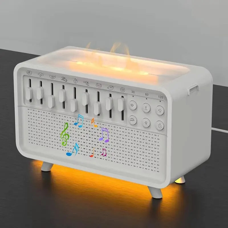 4 in 1 HIFI Bluetooth Speaker LED White Noise Speaker