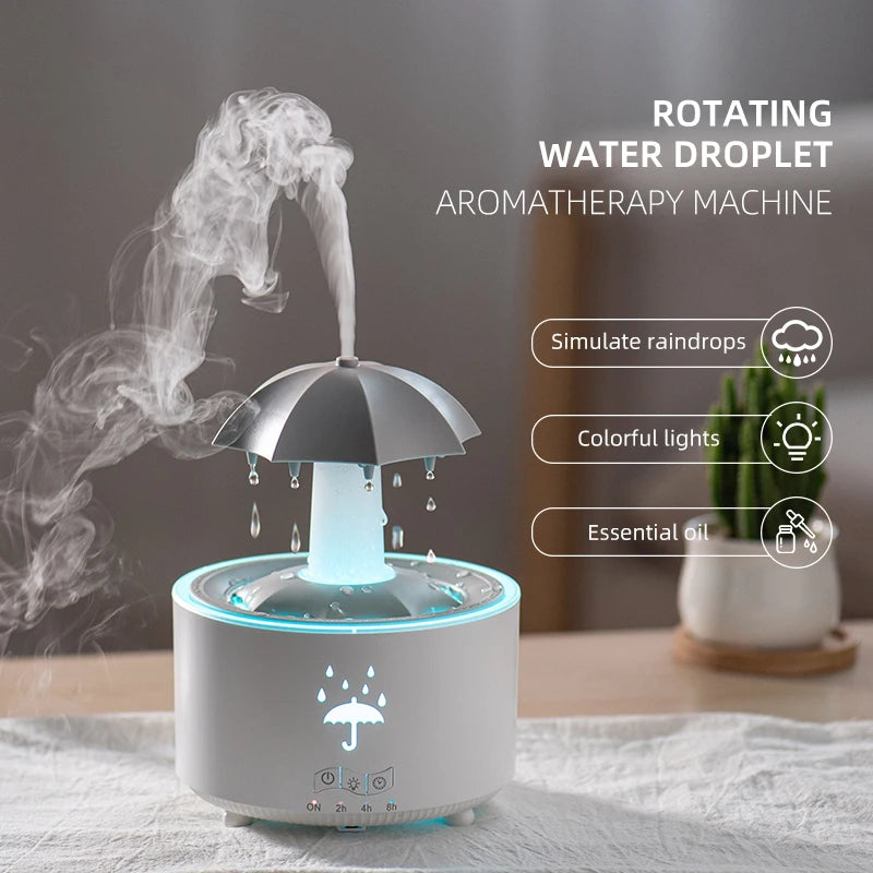 Cloud Rain Humidifier Raindrop