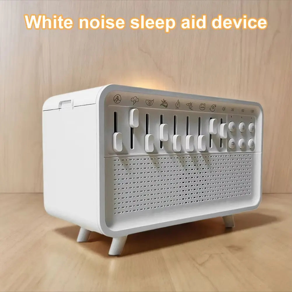 4 in 1 HIFI Bluetooth Speaker LED White Noise Speaker