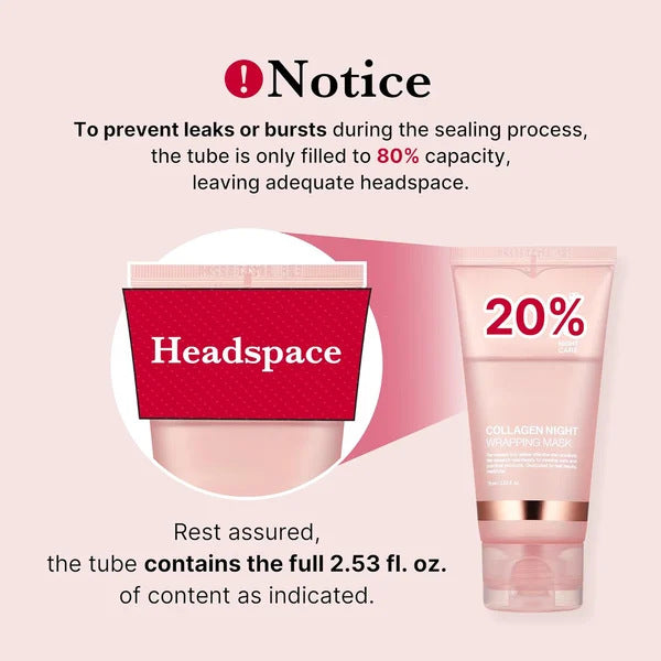 Face Night Mask Collagen Wrapping Mask Natural Ingredient