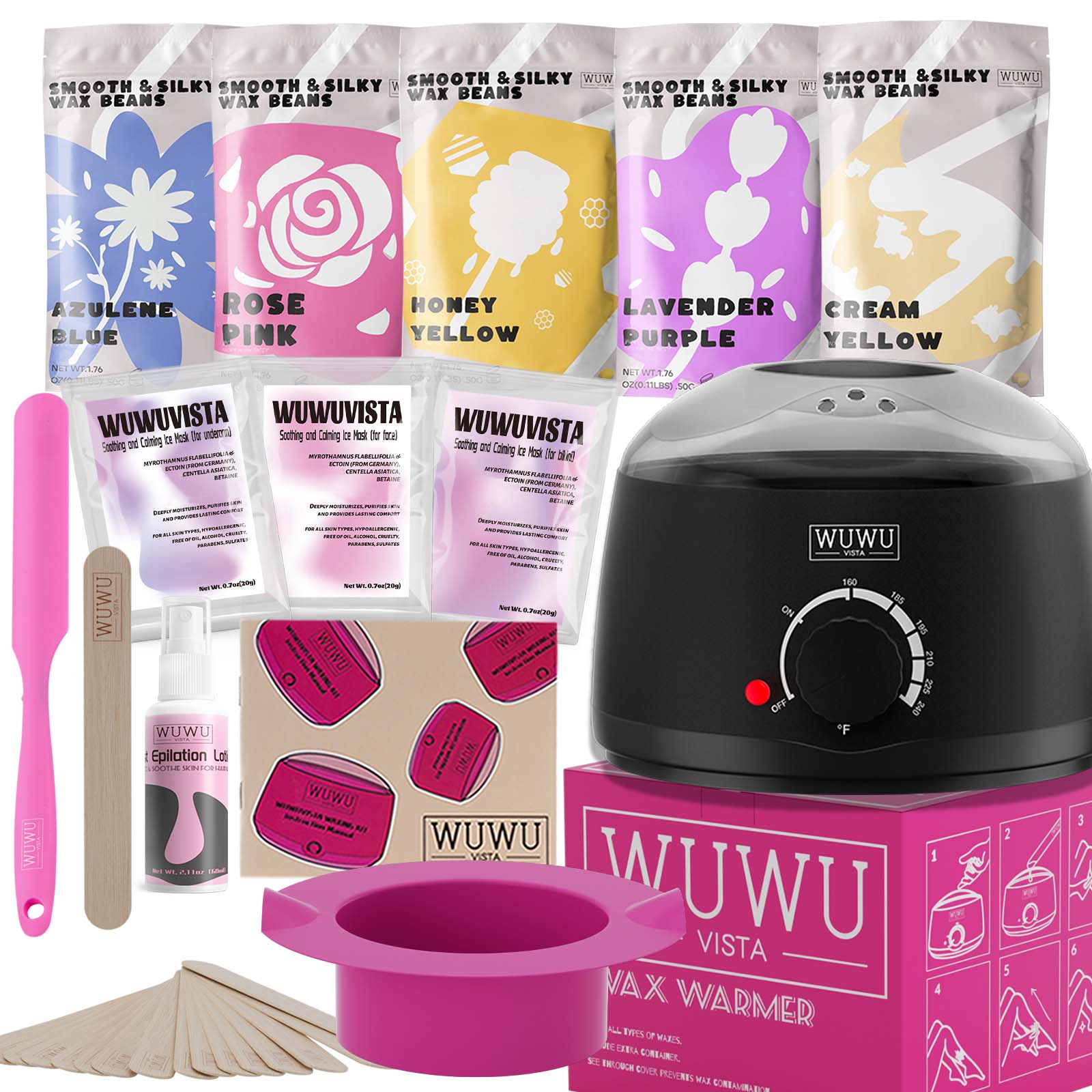 Waxing Kit  23 Items kit