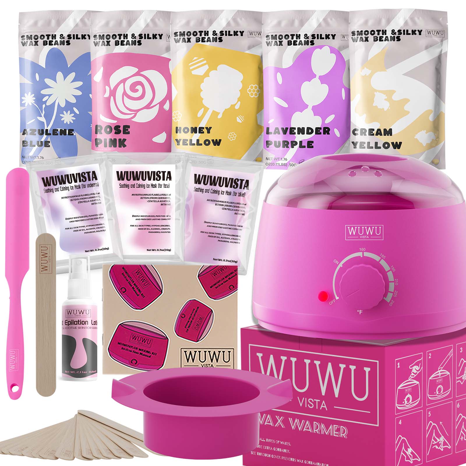 Waxing Kit  23 Items kit