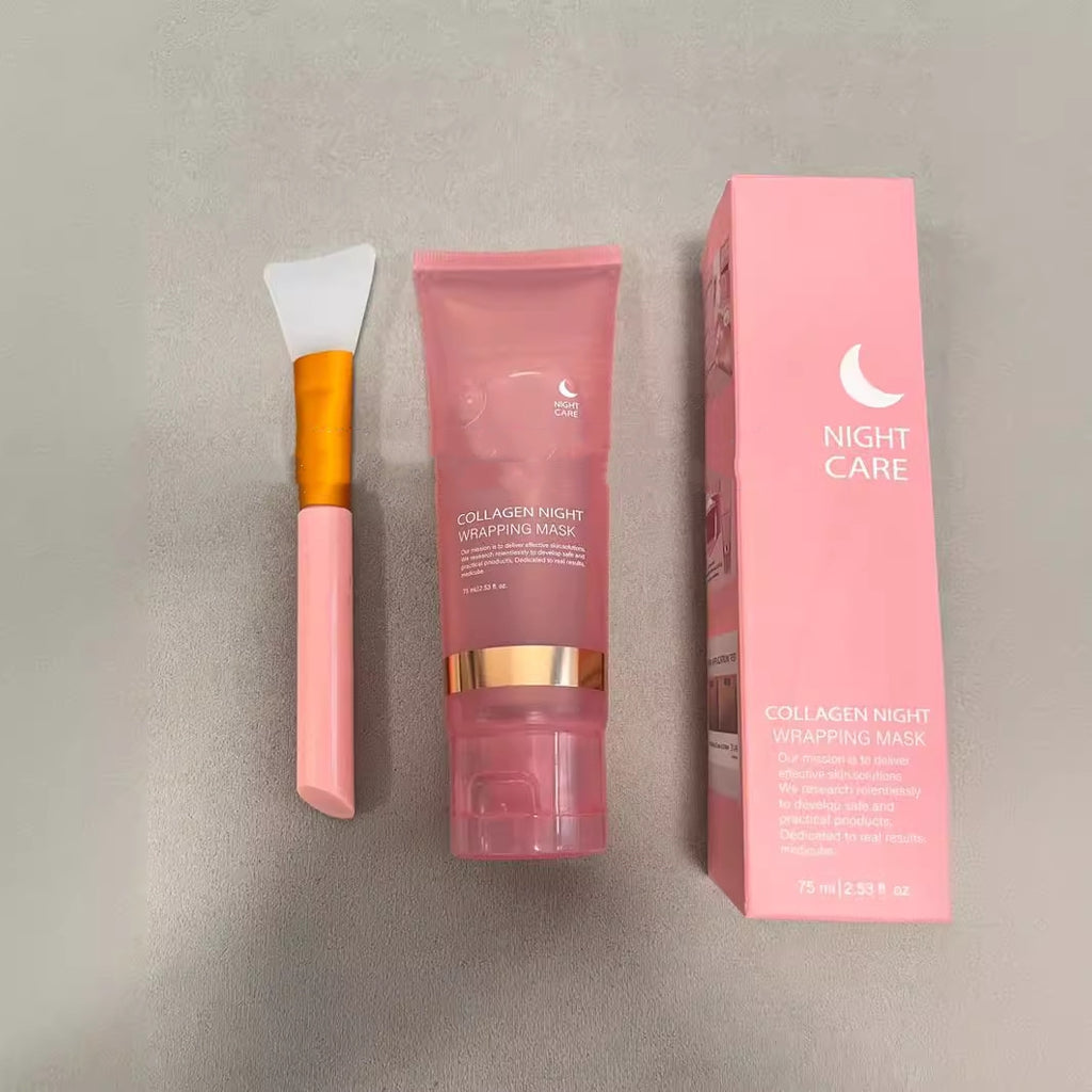 Face Night Mask Collagen Wrapping Mask Natural Ingredient