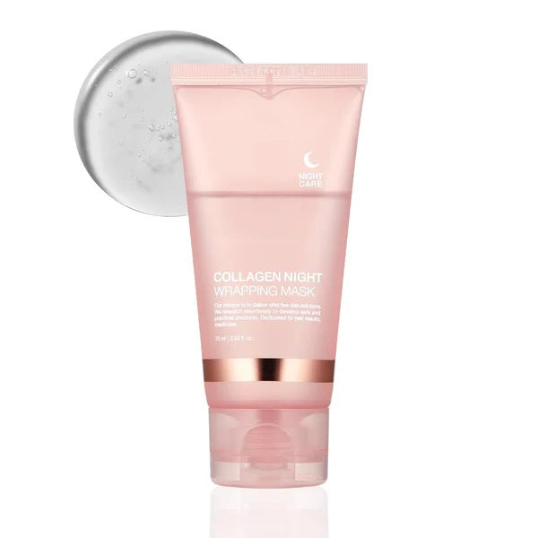 Face Night Mask Collagen Wrapping Mask Natural Ingredient