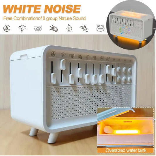 4 in 1 HIFI Bluetooth Speaker LED White Noise Speaker