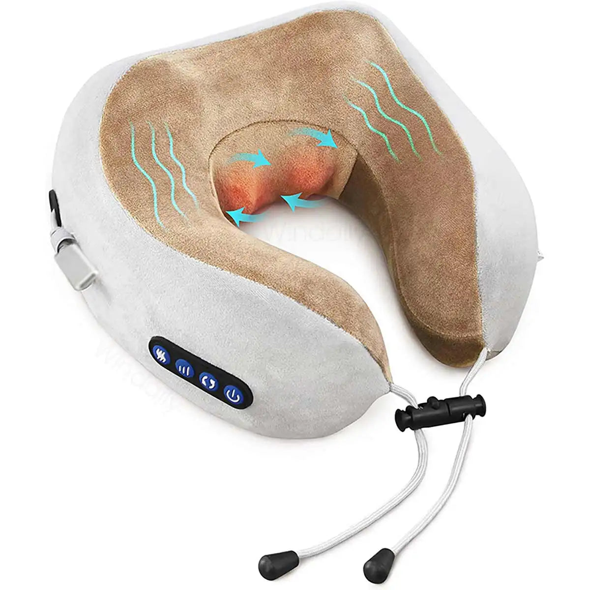 Portable U-Shape Neck Pillow Massager