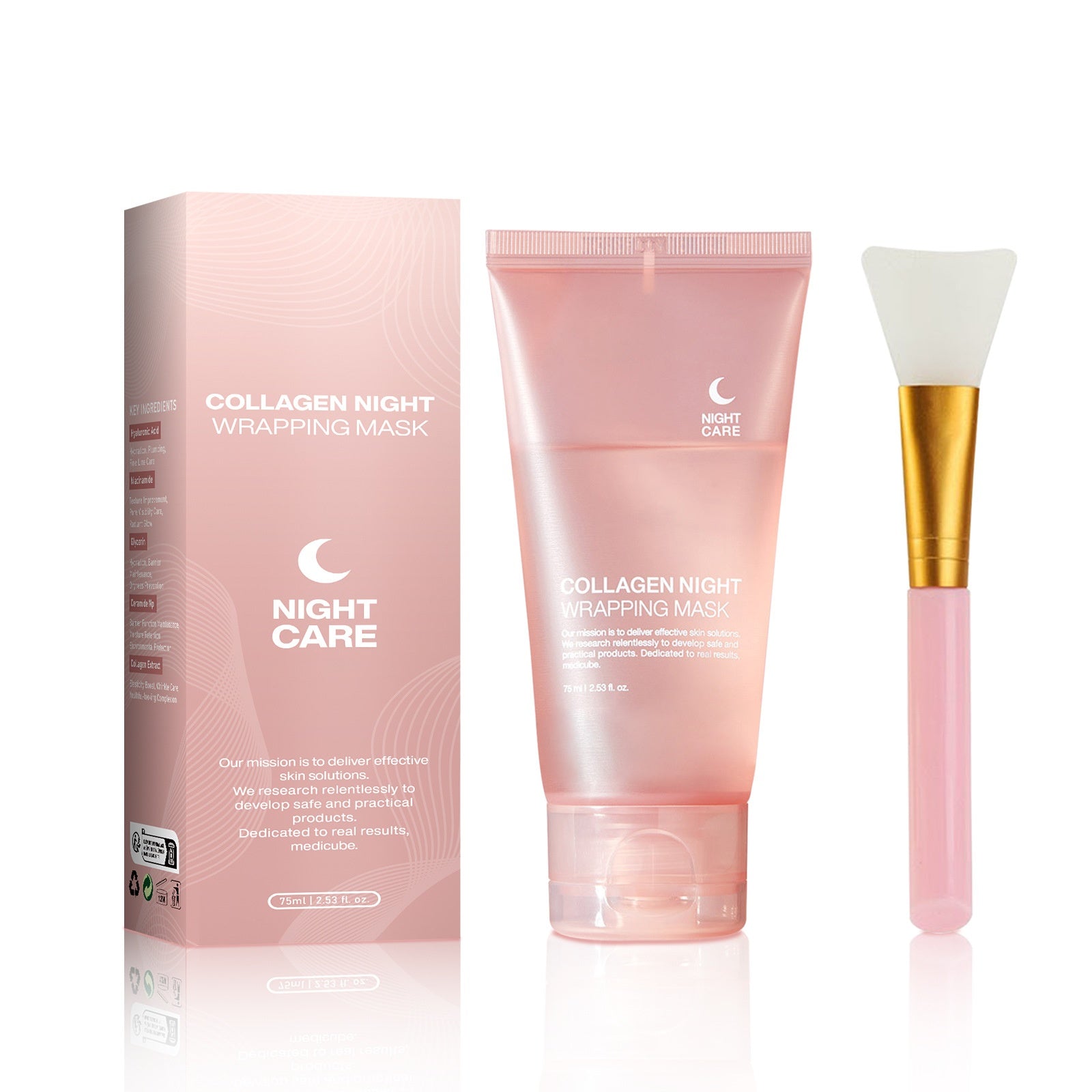 Face Night Mask Collagen Wrapping Mask Natural Ingredient